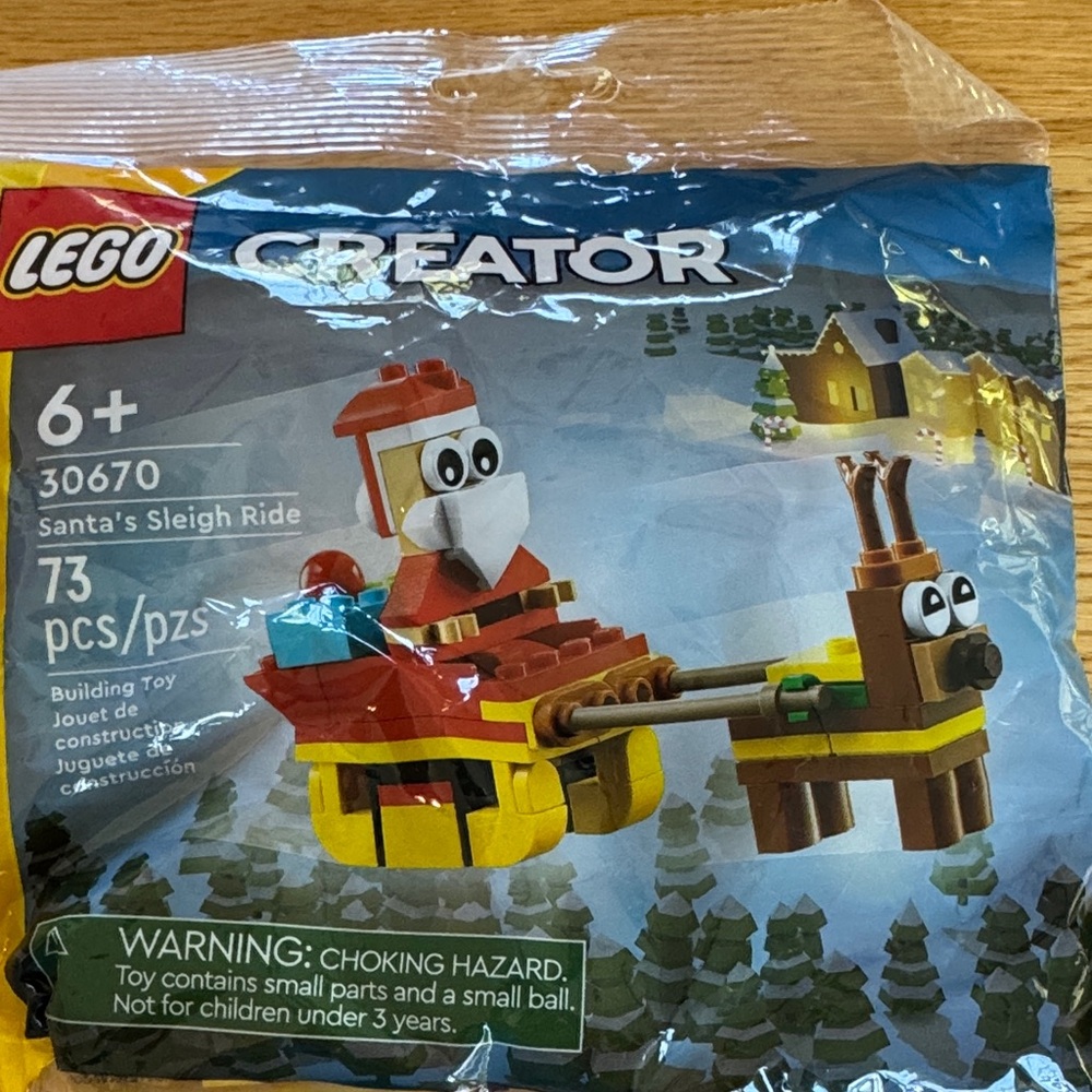 NIP LEGO lot of 4 Poly Bag mini Creator, Dreamzzz and Sonic stockings stuffers! - Picture 3 of 6
